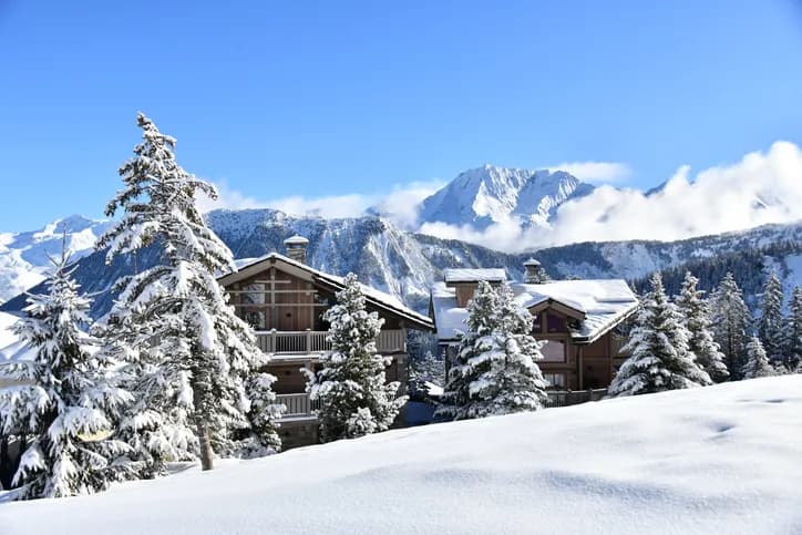 Courchevel vol en hélicoptère