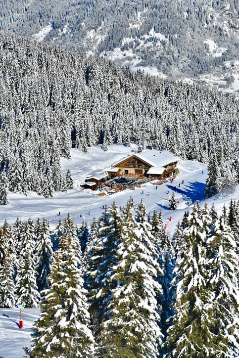 Courchevel vol en hélicoptère