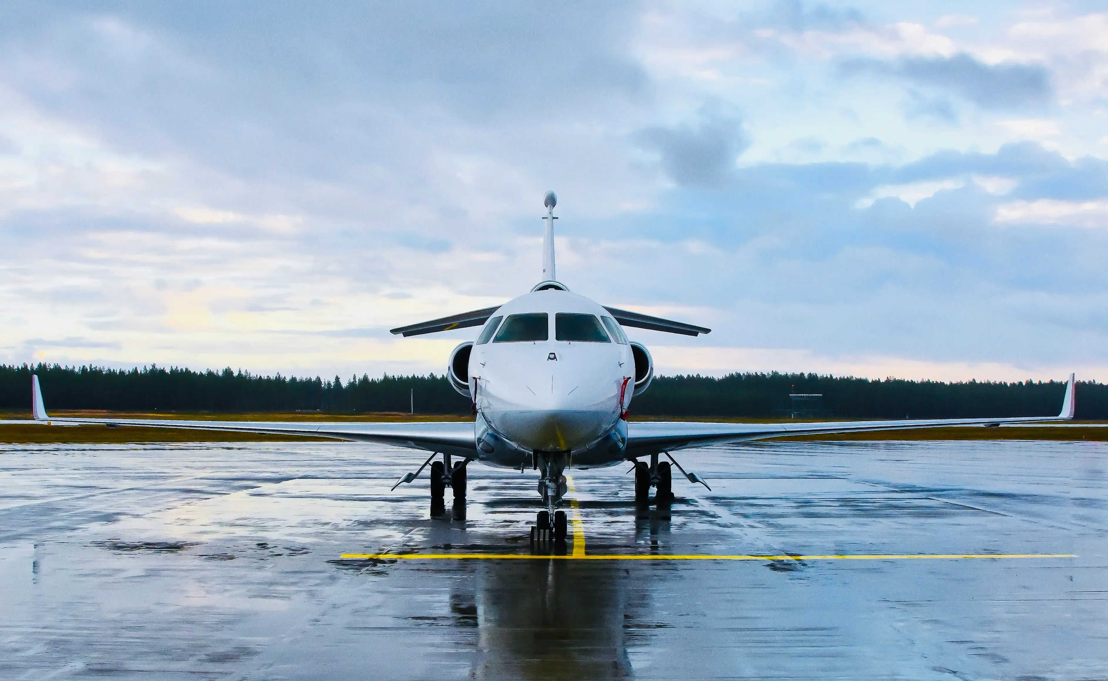 Luxury private jet cabin interior chartered by MONACAIR